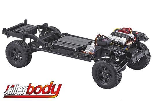KillerBody - KBD48760 - Car - 1/10 Electric - 4WD Crawler - MERCURY CHASSIS KIT fits KBD48765 Jeep