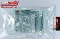 Body - 1/10 Touring / Drift - 190mm - Clear - Mitsubishi Lancer Evolution X