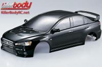 Carrozzeria - 1/10 Touring / Drift - 190mm - Finita - Box - Mitsubishi Lancer Evolution X - Nero