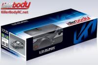 Body - 1/10 Touring / Drift - 190mm - Scale - Corvette GT2 - Gunmetal