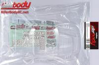 Body - 1/10 Short Course - Clear - Monster - fits Traxxas / HPI / Associated Short Course Trucks