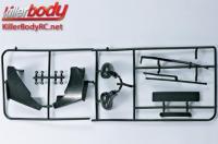 Pièces de carrosserie - 1/7 Touring - Traxxas XO-1 - Scale - Accessoires d'injection pour Alfa Romeo 8C