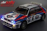 Carrosserie - 1/10 Touring / Drift - 195mm  - Finie - Box - Lancia Delta HF Integrale - Racing