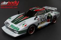 Karosserie - 1/10 Touring / Drift - 195mm  - Fertig lackiert - Box - Lancia Stratos (1977 Giro d'Italia) - Racing