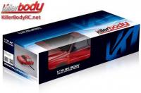 Body - 1/10 Touring / Drift - 195mm  - Finished - Box - Lancia Delta HF Integrale - Red