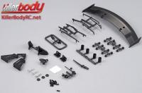 Body Parts - 1/10 Touring / Drift - Scale - Basic Plastic Parts