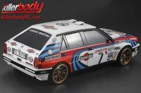 Karosserie - 1/10 Touring / Drift - 195mm  - Fertig lackiert - Box - Lancia Delta HF Integrale 16V - Racing