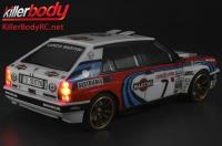 Body - 1/10 Touring / Drift - 195mm - Finished - Box - Lancia Delta HF Integrale 16V - Racing
