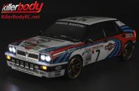 Body - 1/10 Touring / Drift - 195mm  - Finished - Box - Lancia Delta HF Integrale 16V - Racing