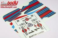 Stickers - 1/10 Touring - Scale - Lancia Beta Montecarlo (1981LM & 1979 Giro d'Italia)