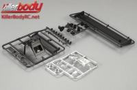 Pièces de carrosserie - 1/12 On Road - Scale - Set de pièces plastique pour Lancia LC2