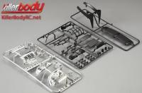 Parti di carrozzeria - 1/10 Crawler - Scale - Pezzi plastici Set per Mitsubishi Pajero EVO 1998