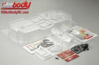 Body Parts - 1/10 Touring / Drift - Scale - Cockpit Set for Furious Angel