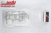 Body - 1/10 Crawler - Clear - Marauder - fits Axial SCX10 Chassis