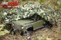 Parti di carrozzeria - 1/10 accessorio - Scale - Rete di camuffamento 1.5M*1.5M