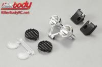 Body Parts - 1/10 Crawler - Scale - Plastic Headlight Set for Warrior