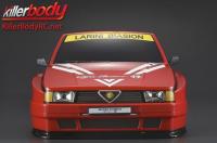 Body - 1/10 Touring / Drift - 195mm - Finished - Box - Alfa Romeo 75 Turbo Evoluzione - Racing