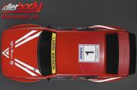 Body - 1/10 Touring / Drift - 195mm - Finished - Box - Alfa Romeo 75 Turbo Evoluzione - Racing