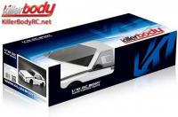 Body - 1/10 Touring / Drift - 195mm - Scale - Finished - Box - Alfa Romeo 75 Turbo Evoluzione - White