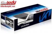 Body - 1/10 Touring / Drift - 195mm - Scale - Finished - Box - Alfa Romeo 75 Turbo Evoluzione - Silver