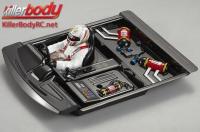 Parti di carrozzeria - 1/10 Truck - Scale - Cockpit Set (Pilota a destra) Finito