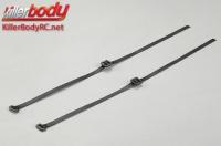 Body Parts - 1/10 Accessory - Scale - Cloth Cable Ties - 260mm