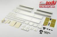 Elementi di scenario - 1/10 accessorio - Scale - CNC Alluminio - Car Lift