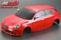 Carrozzeria - 1/10 Touring / Drift - 195mm - Scale - Finita - Box - Alfa Romeo Giulietta (2010) - Rosso