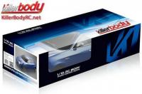 Body - 1/10 Touring / Drift - 195mm - Scale - Finished - Box - Alfa Romeo Giulietta (2010) - Metallic Blue