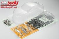 Body - 1/10 Touring / Drift - 195mm - Clear - Toyota 86