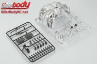 Pièces de carrosserie - 1/10 Touring / Drift - Scale - Pièces plastique pour Toyota Crown Athlete