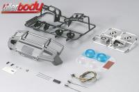 Kit ouverture du capot moteur carrosserie LC70 Killerbody - - FANATIC RC