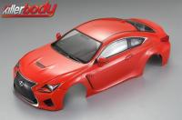 Body - 1/10 Touring / Drift - 190mm - Finished - Lexus RC F - Orange