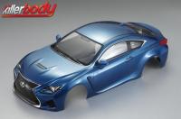 Body - 1/10 Touring / Drift - 190mm - Scale - Finished - Lexus RC F - Metallic Blue