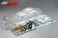 Body - 1/10 Touring / Drift - 190mm - Clear - Lexus RC F