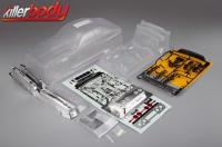 Body - 1/10 Touring / Drift - 195mm  - Clear - 1977 Skyline Hardtop 2000 GT-ES