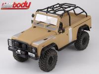 Body - 1/10 Crawler - Traxxas TRX-4 - Scale - Finished - Box - Marauder II - Military Sand