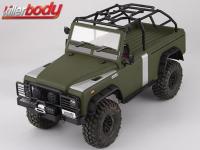 Body - 1/10 Crawler - Traxxas TRX-4 - Scale - Finished - Box - Marauder II - Military Green