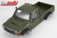 Carrozzeria - 1/10 Crawler - Traxxas TRX-4 - Scale - Finita - Box - Toyota Land Cruiser 70 - Military Green