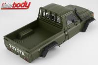 Carrosserie - 1/10 Crawler - Traxxas TRX-4 - Scale - Finie - Box - Toyota Land Cruiser 70 - Military Green