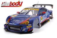 Body - 1/10 Touring / Drift - 235 x 190mm  - Finished - Subaru BRZ R&D Sport - Blue RTU