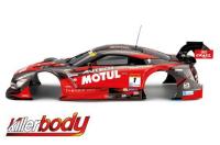 Body - 1/10 Touring / Drift - 195mm - painted - Nissan GT-R Motul Autech 2016 RTU