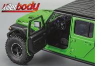 Body Parts - 1/10 Accessory - Scale - Cockpit Set (Left & Right) for Jeep Gladiator Rubicon