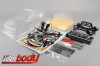 Body - 1/10 Touring - Drift - 235 x 190mm  - Clear - GAINER TANAX GT-R NISMO (R35)