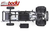 Car - 1/10 Electric - 4WD Crawler - MERCURY CHASSIS KIT fit Toyota Land Cruiser 70 Body