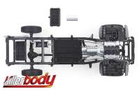 Car - 1/10 Electric - 4WD Crawler - MERCURY CHASSIS KIT fit Toyota Land Cruiser 70 Body