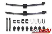 Spare Parts - 1/10 Crawler - Scale - Leaf Spring W/damper Cylinder Converted Sets