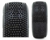 Gomme - 1/8 Buggy - montato - Cerchi gialli - 17mm Hex - HOT DICE V2 C2 (SOFT) (2 pcs)