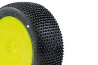 Pneumatici - Buggy 1/8 - Claymore V2 Buggy C1 (Super Soft) Pre-montaggio Giallo