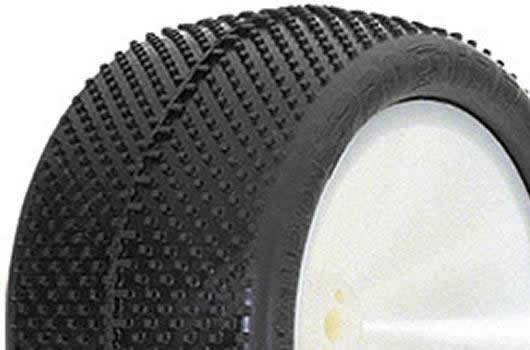Pro-Line - PRO808902 - Tires - 1/10 Buggy - Rear - 2.2" - Square Fuzzie M3